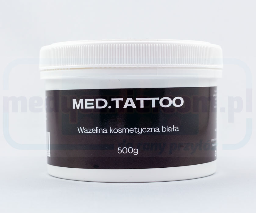 MED.TATTOO WHILE TATTOOING - Weiße Vaseline 500g